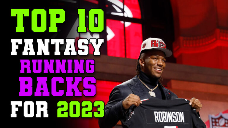 Top 10 fantasy running backs for 2023