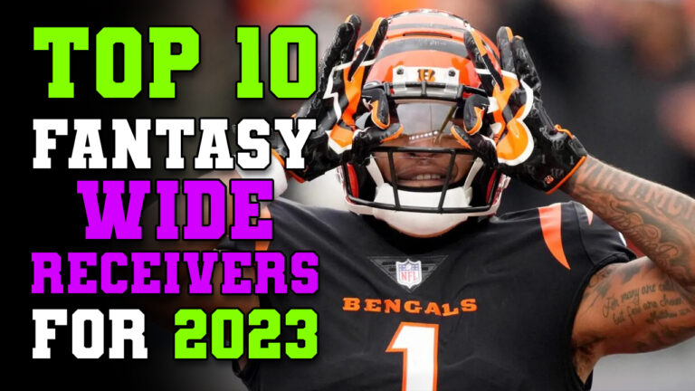 Top 10 Wide Receivers for 2023